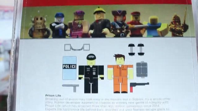 Roblox Prison Life / Mount of the Gods / High School обзор фигурок из игры смотреть онлайн