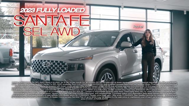 Black Friday Special! HYUNDAI SANTA FE at Seattle Hyundai 3 Available! смотреть онлайн