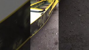 Покраска лодки своими руками.ФИНАЛ