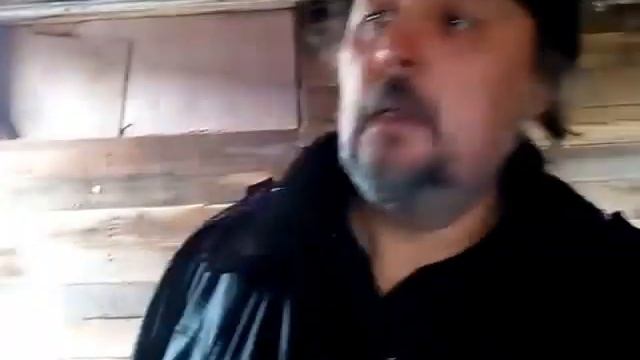 баня ,утепление стен опилом часть 3