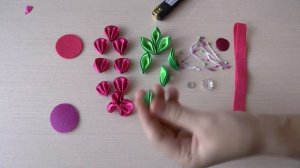Повязка на голову детская Мастер класс из лент канзаши DIY kanzashi headband 髪のヘッドバンド Haar-Stirnban