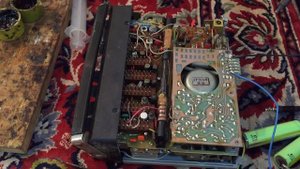 Восстановил радио Урал авто - 2, нашел его на металлоломе