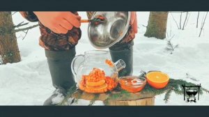 чай из облепихи на финской свече