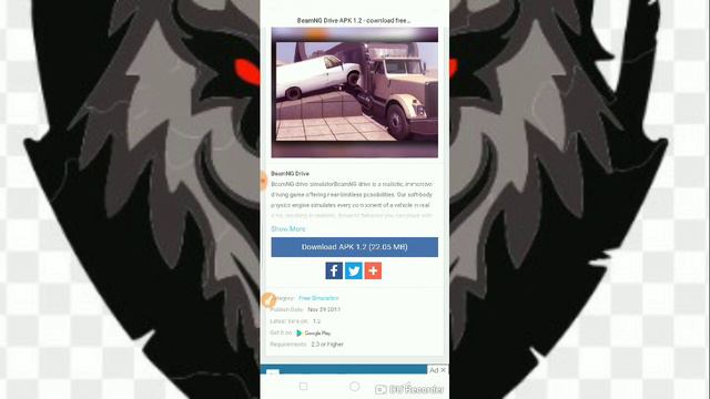 Beam NG drive android APK for free смотреть онлайн