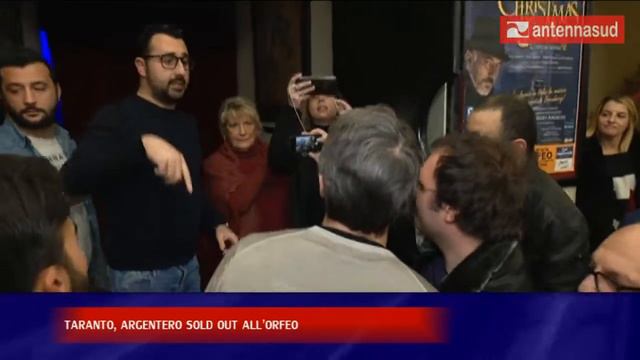 12 dicembre - Taranto, Argentero sold out all'Orfeo смотреть онлайн