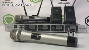 Беспроводной микрофон NOIR-audio U-5400 с четырьмя микрофонами, обзор