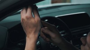 Ремонт прожога на потолке Hyundai Sonata