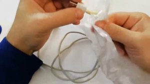 Ремонт сломанного зарядного/дата USB кабеля, лопнула ПВХ оплётка