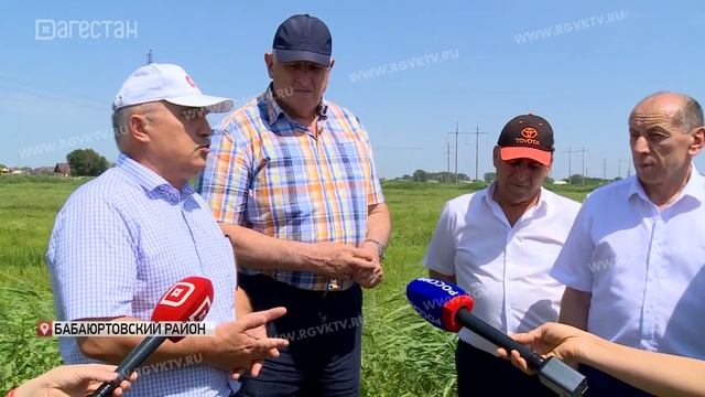 Абдулмуслим Абдулмуслимов посетил Бабаюртовский район