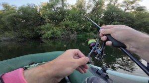 С ультралайтом за трофеями | как ловить щуку и окуня в августе | Zetrix Flair 702SUL-S снова в деле