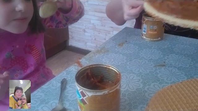 Тортик без выпечки/Вкусно и быстро)))