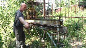 забор из профнастила своими руками, участок с уклоном