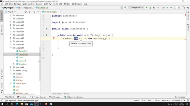 Java - урок 43.4 (Реализация HashSet()) смотреть онлайн