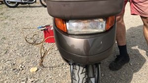 Видео запуска Honda Dio AF 68 Cesta