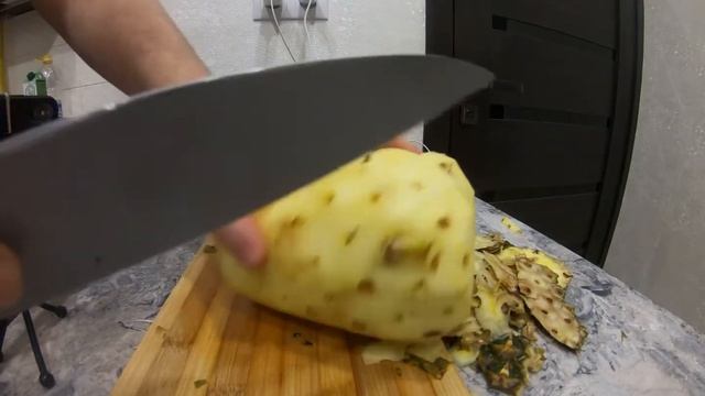 Чистим Ананас Правильно и Быстро | Как разделать ананас