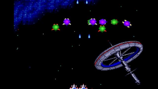 Galaga '90 - TurboGrafx 16 [MESS] [shortplay]