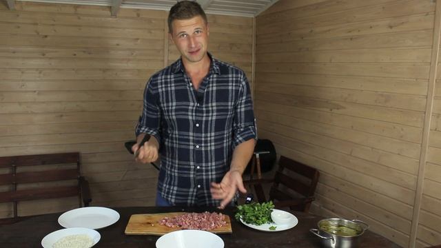 Долма! Блюдо из фарша в виноградных листьях! Голубцы без капусты. Готовим дома. смотреть онлайн