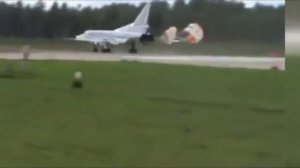 Видео крушения бомбардировщика Ту-22М3 в Калужской области 1
