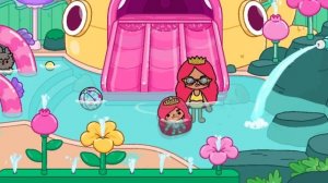 НЕЛЮБИМАЯ МАТЕРЬЮ ДОЧЬ в АКВАПАРКЕ! Сериал в Тока Бока Toca Life World