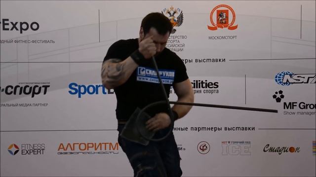 Силовое шоу от команды ПРОРЫВ на выставке СПОРТ-2015