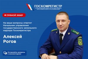 Прямая линия по вопросам государственного земельного надзора