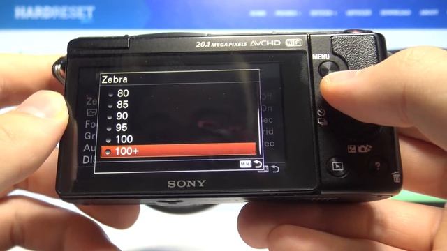 Sony Alpha A5000 - How to Set Up Zebra Feature? смотреть онлайн