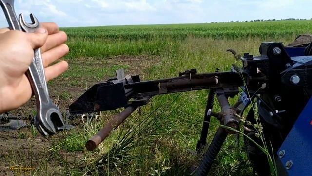 ПЕРВЫЙ РАЗ ПОПЫТКА ПРОПОЛОТЬ КУКУРУЗУ МОТОБЛОКОМ / НАДО СРОЧНО ДЕЛАТЬ ПРОПОЛЬНИК