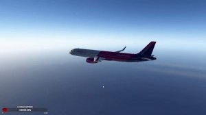 X-Plane 11 | Airbus A321 Wizz Air | Сочи [URSS] - Бухарест [LROP] | Vatsim Shuttle Live