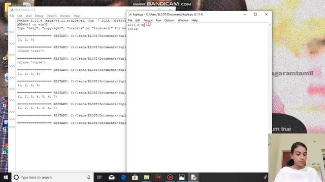 Tuples in Python ? programming language| Python tutorial for beginners in tamil #pythontutorial