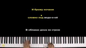 Батырхан Шукенов - Твои шаги | Piano_Tutorial | Разбор | КАРАОКЕ | НОТЫ + MIDI