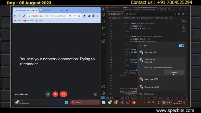 08 August 2023 |Bootstrap Basics 6 : Unleashing the Power of Bootstrap Flex | SpecBits | Developmen
