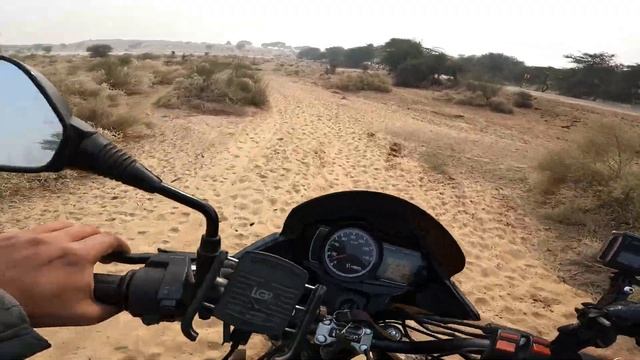 Beginning of an EPIC Solo Motorcycle Tour To Jaisalmer - Gharsana to bikaner [S1 - EP.1 ] смотреть онлайн