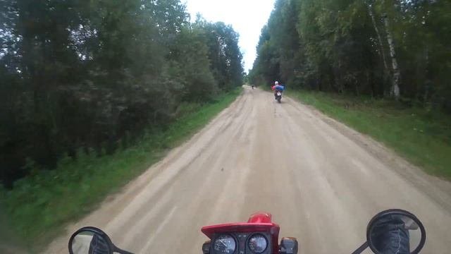Мотопутешествие на озеро Западное в Заозёрье 2 часть