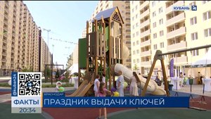 Компания «ССК» торжественно вручила ключи новоселам ЖК «Дыхание» в Краснодаре