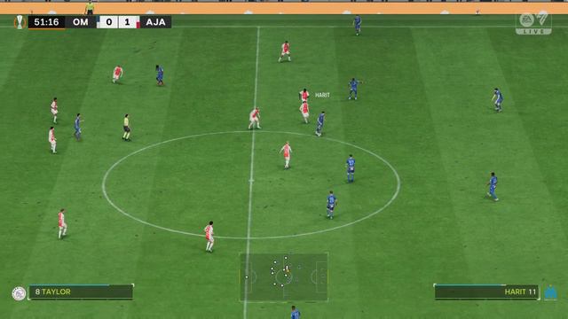 FIFA 24 - Olympic Marseille vs Ajax -  UEFA Europa League 23/24 Group Stage Match | PS5™ [4K60]