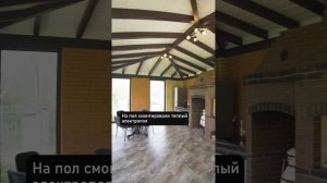 ? Беседка с барбекю из кирпича!  ???