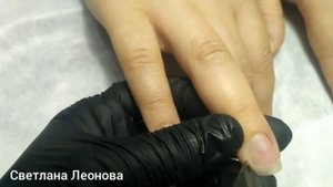 Как пилить трапецевидные ногти, 2 часть.