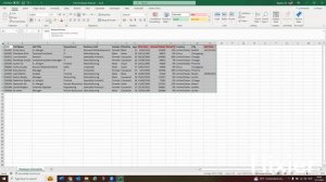 How to create a table in Excel -كيفية انشاء جدول في اكسل