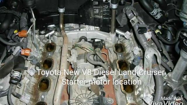 Как снять стартер ленд крузер 200 Toyota Land Cruiser V8 Engine - смотреть видео онлайн от "Минивэн: Король комфор