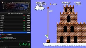 Super Mario Bros.: The Lost Levels Any% 8-4 Speedrun in 7:51.956 (without loads) *WR*
