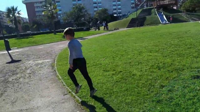 Парк Литораль. Разведали новое место и крутую детскую площадку.