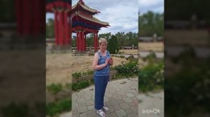 Элиста, столица Калмыкии. Красивые места России. Пагода семи дней. Золотая обитель Будды Шакьямуни.