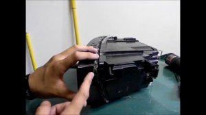 Volvo S40, Headlight Lens Removal