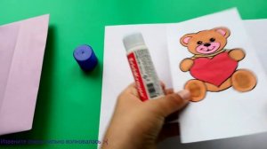 оригами из бумаги | Открытка на ДР | сделать открытку своими руками postcard