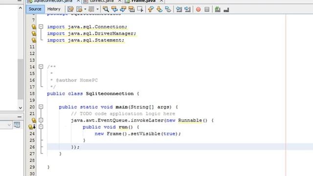 connect sqlite database with java in netbeans ( Part 2) смотреть онлайн