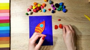 Делаем ракету в космосе из пластилина ???