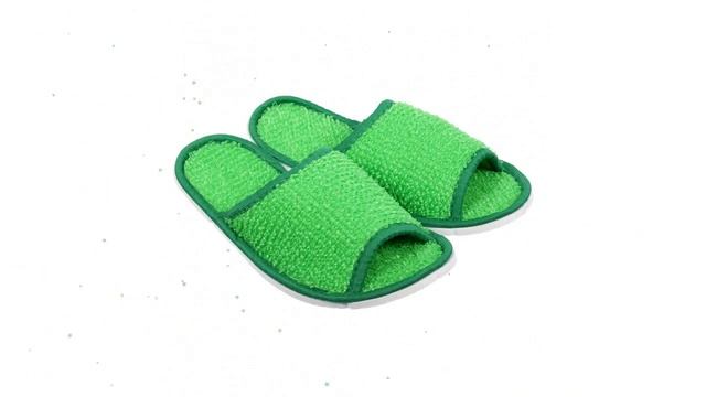 Тапочки мужские массажные полипропиленовые зеленые для бани и сауны (Банные штучки) обзор 32344 смотреть онлайн