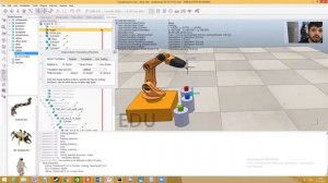 Решение ОЗК средствами CoppeliaSim Edu (V-REP)
