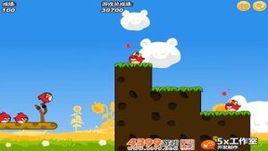 ЗЛАЯ ДИЧЬ или Удар СВИНЕЙ #1 Angry Birds Cannon 3 KICK PIGGIES TO MEET GIRLFRIEND BIRD на крутилкин