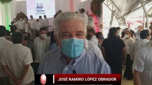 JOSÉ RAMIRO LÓPEZ OBRADOR, OSCAR FERRER VA A TENER ÉXITO PORQUE ES UNA PERSONA QUE SE ENTREGA